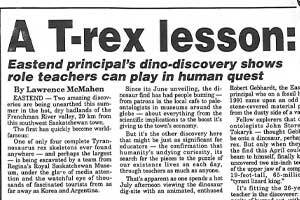 A T. rex Lesson