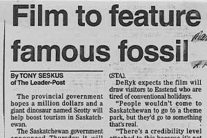 Film to feature famous fossil