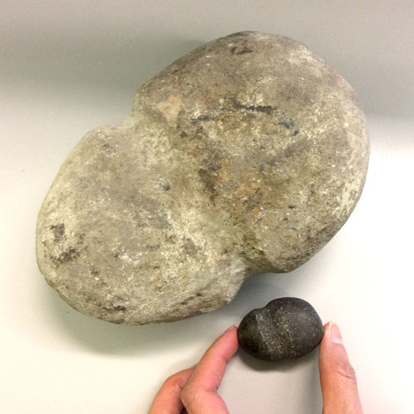 Large and small hammerstones