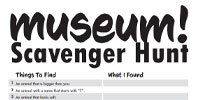 Museum Scavenger Hunt