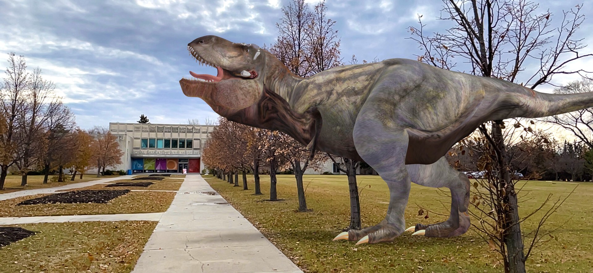 Augment Reality Scotty T. rex