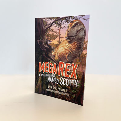 Mega Rex: Scotty the T.rex Book