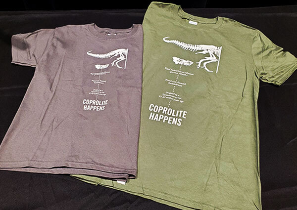 Youth and Adult Coprolite T-shirts
